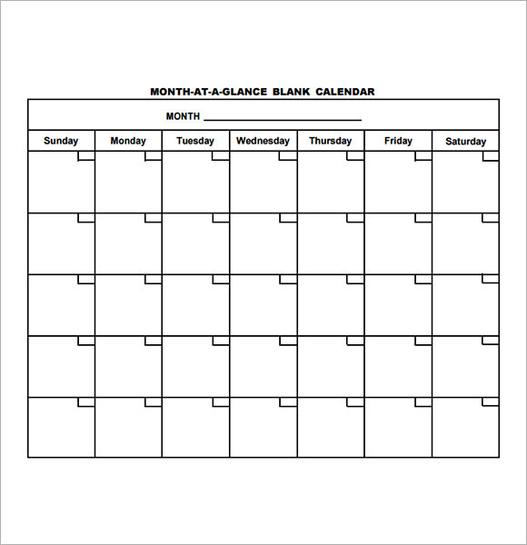 Printable Daily Calendars