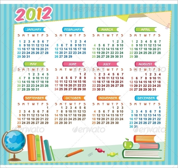 education academic calendar 2012