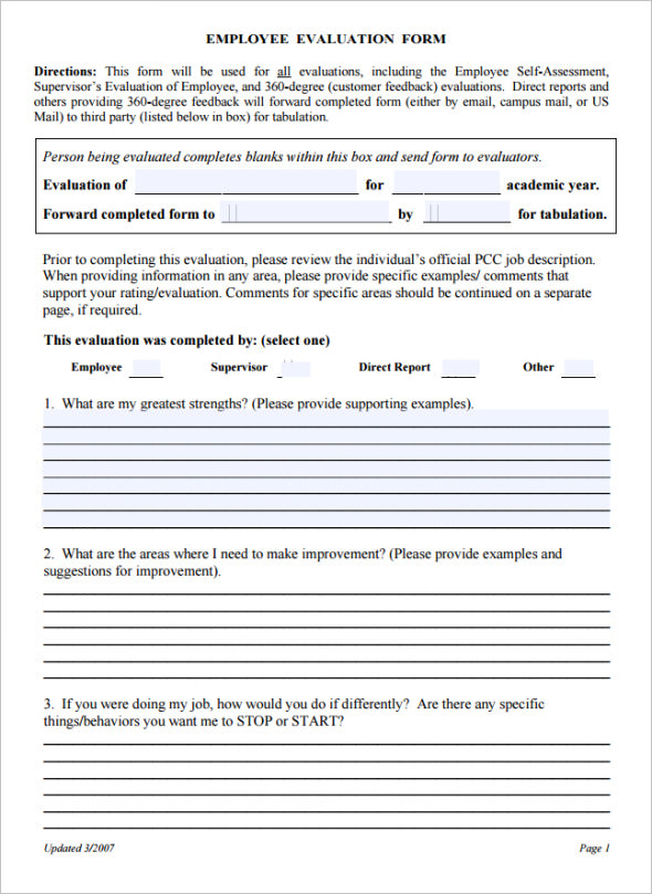 employee evaluation form e1433840088485