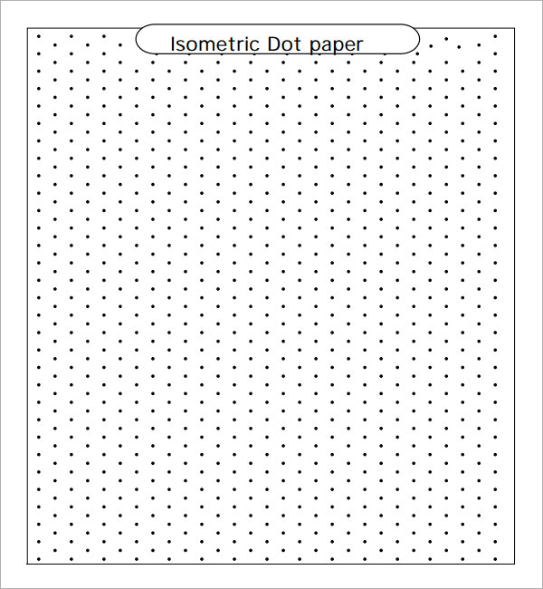 isometric dot graph paper