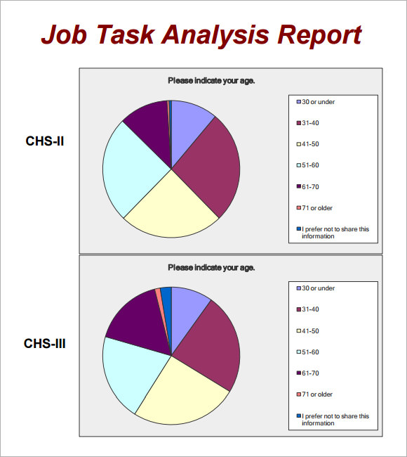 job task analysis report