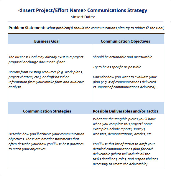 marketing campaign template excel