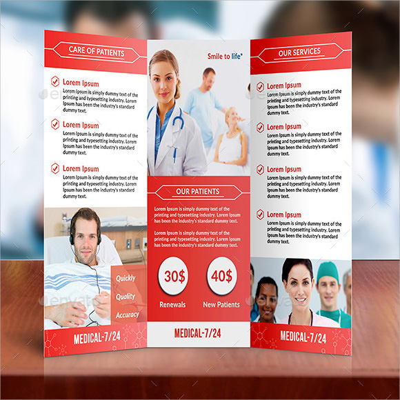 8 Medical Brochures Sample Templates