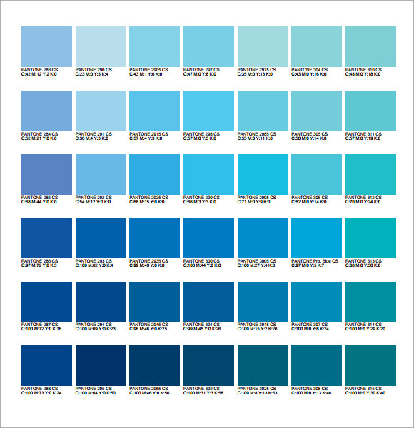 Pms Pantone Chart