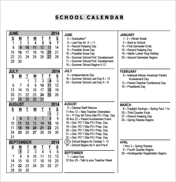 printable agenda calendar
