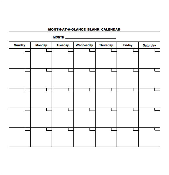 9 Sample Planning Calendar Templates To Download Sample Templates