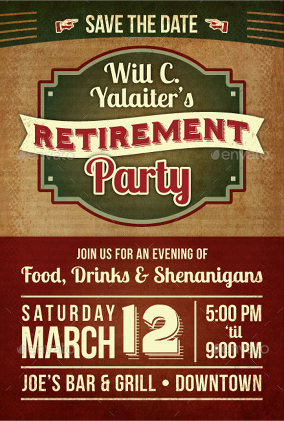 Retirement Party Flyer Template Word from images.sampletemplates.com