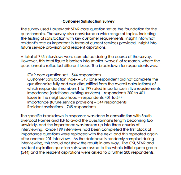 dissertation on customer satisfaction