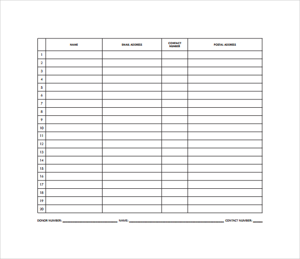 free 10 sample raffle sheet templates in pdf ms word