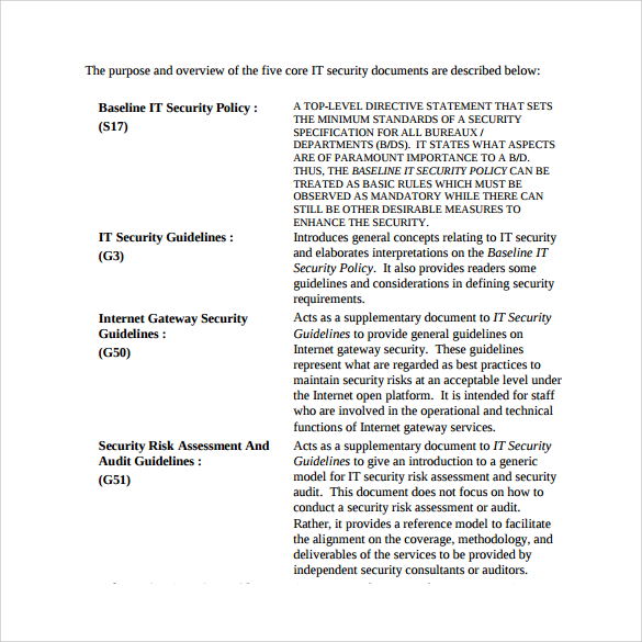 security risk assessment to download