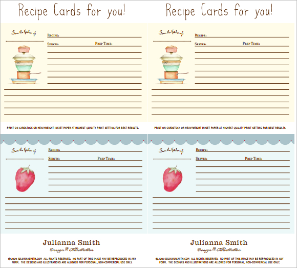 Recipe Book Template Free from images.sampletemplates.com