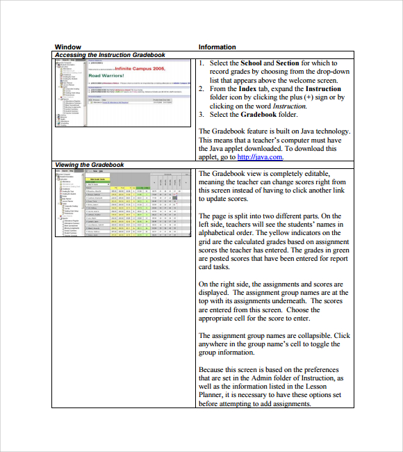 FREE 19 Sample Gradebook Templates In PDF MS Word Excel PSD