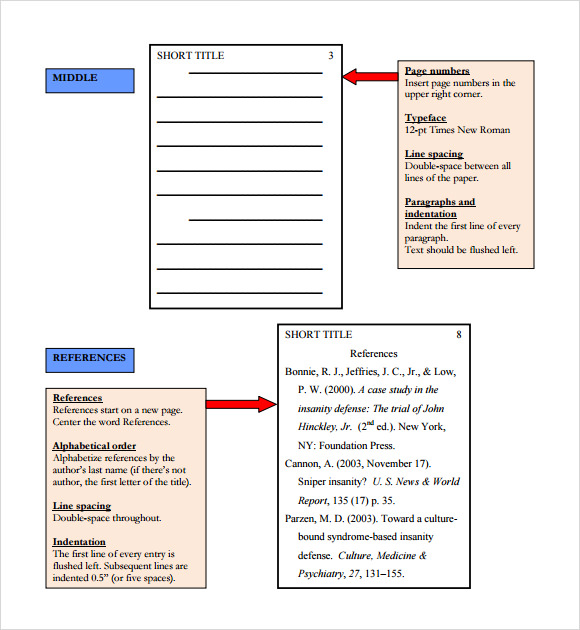 apa speech outline template