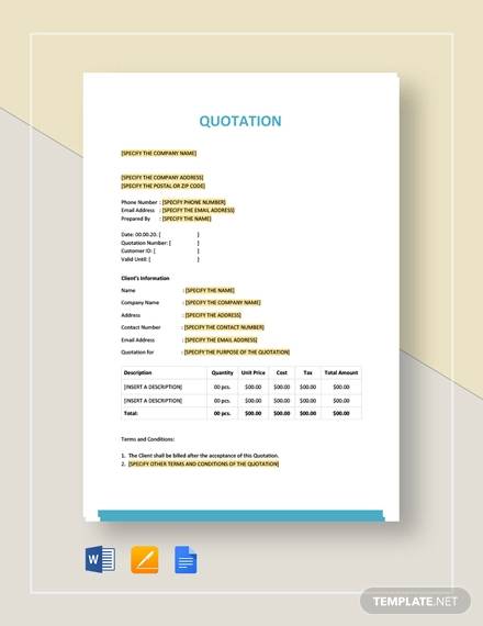 free-68-quotation-templates-in-google-docs-ms-word-pages-pdf