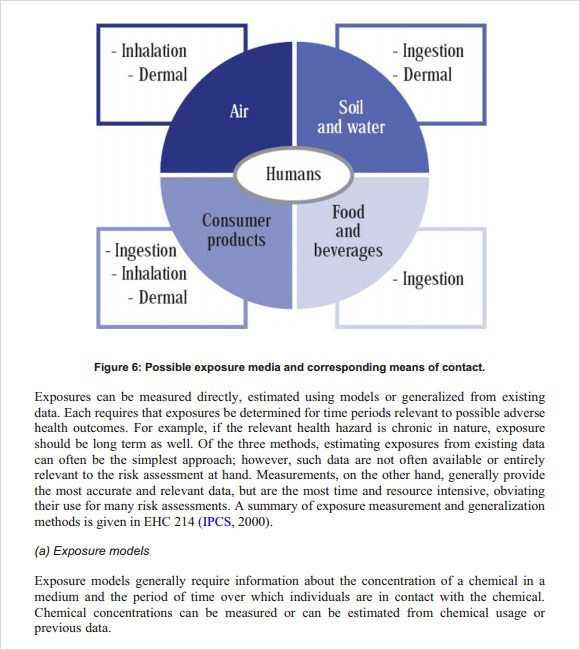 basic risk assessment template for health