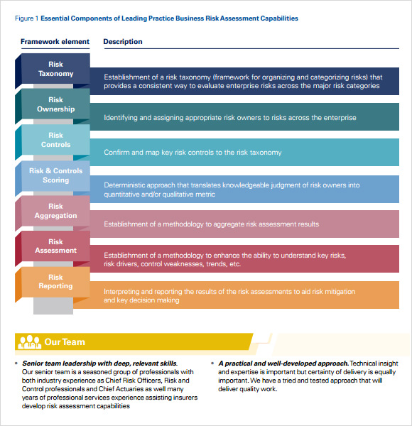 business risk assessment template