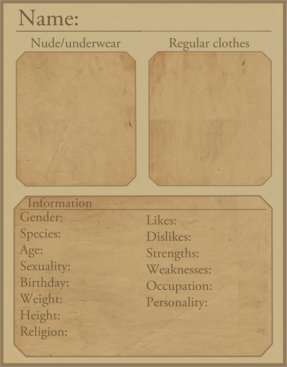 character reference sheet template1