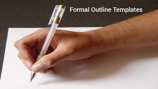 formal outline templates