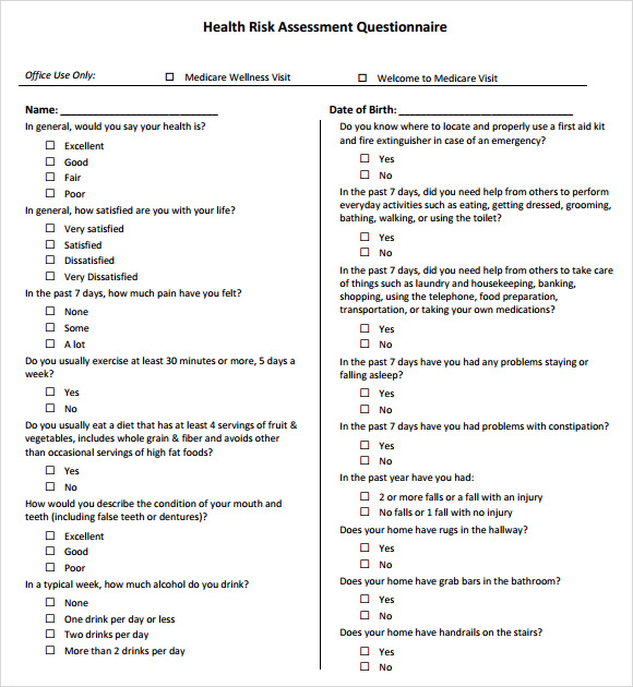 health-risk-assessment-9-free-download-for-pdf