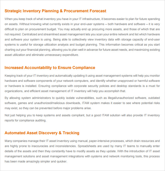 inventory asset management template