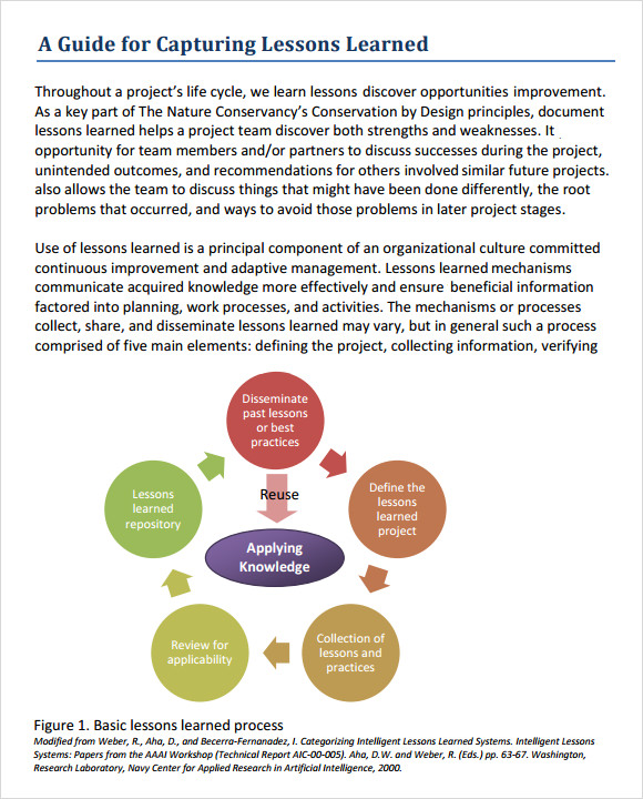 6-lesson-learned-samples-pdf-word-excel-sample-templates