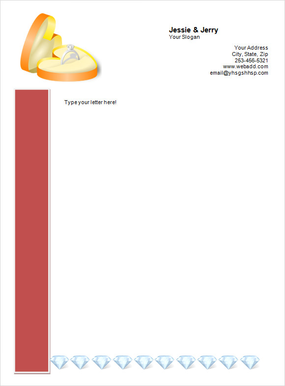 personal letterhead templates free download