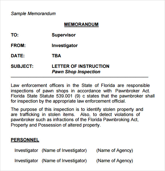 free form templates pass along memorandum