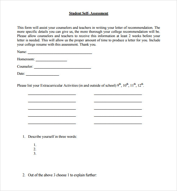 how do you write assessment essay