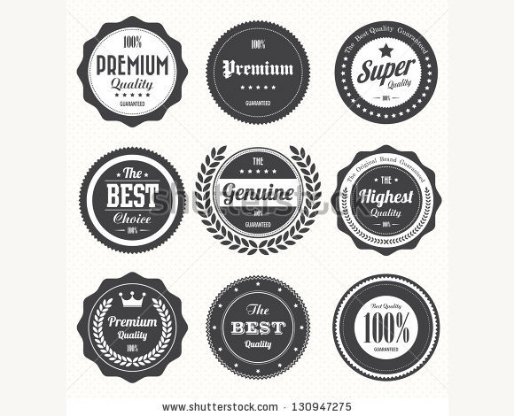 stamp template vector