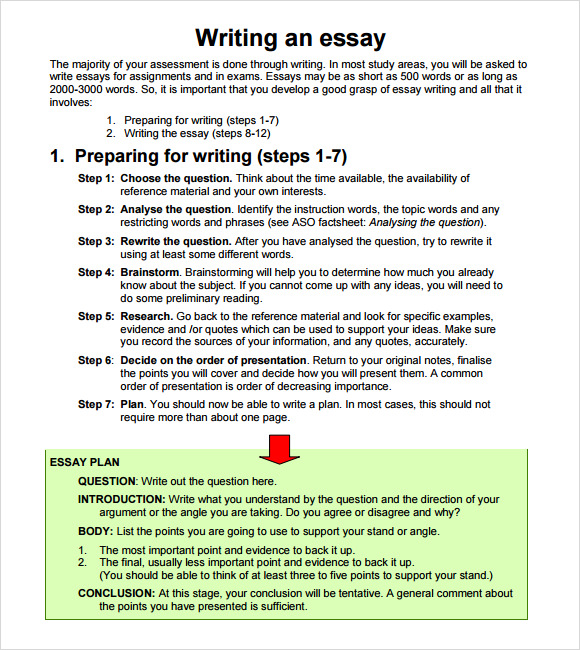 essay design template