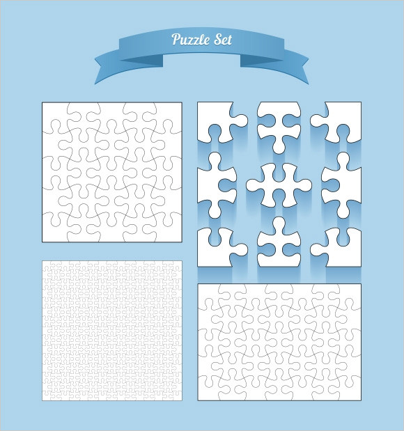 FREE 8+ Blank Puzzle Templates in PSD EPS