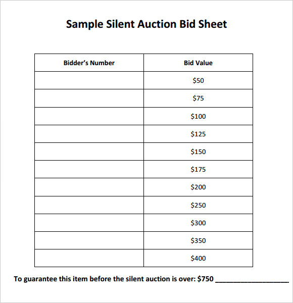 free-21-sample-silent-auction-bid-sheet-templates-in-ms-word-pdf