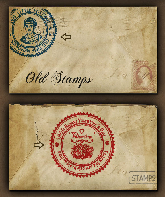 stamp template photoshop