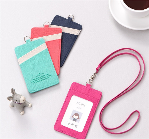 ID Card Holder Template