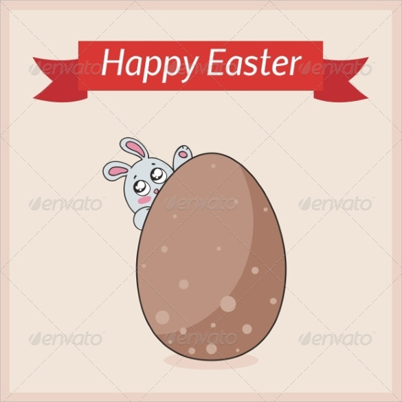 happy easter card template