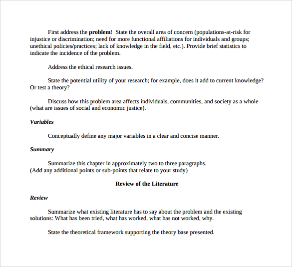 apa outline template