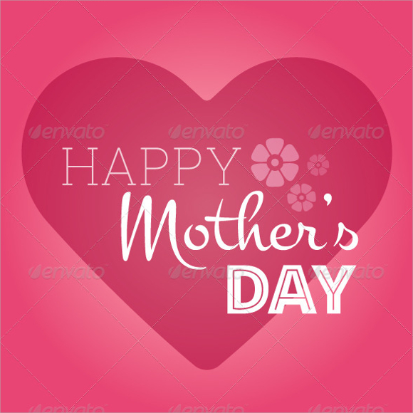 mothers day card template 