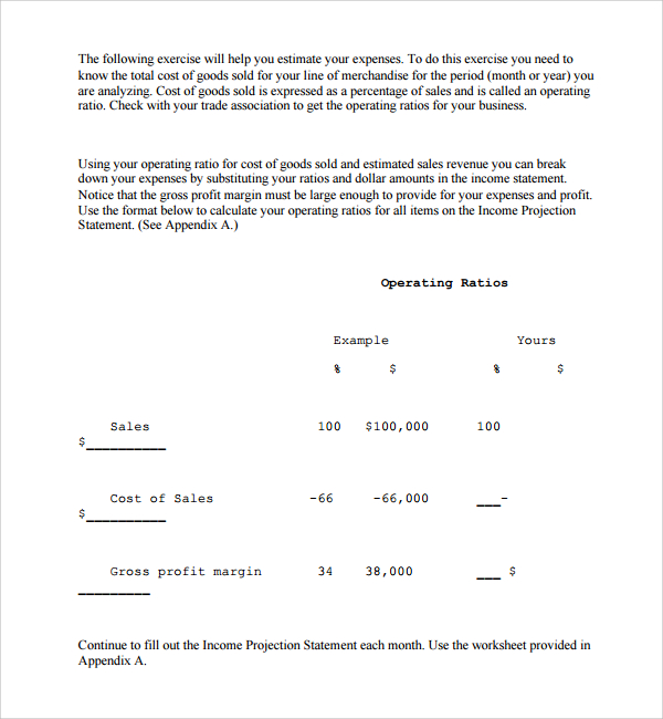 retail sample business plan