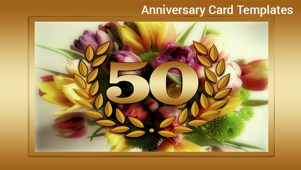 Anniversary Card Templates