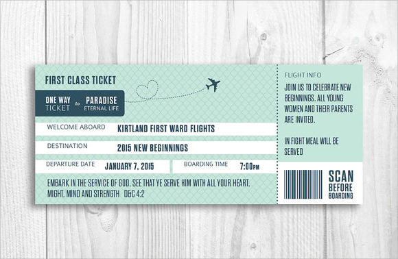 FREE 14 Boarding Pass Samples In PDF PSD AI MS Word