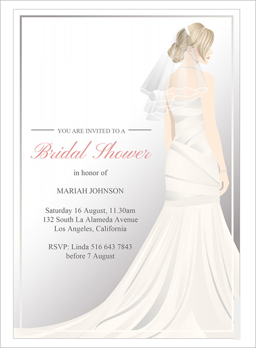 Bridal Shower Invitation Templates 9