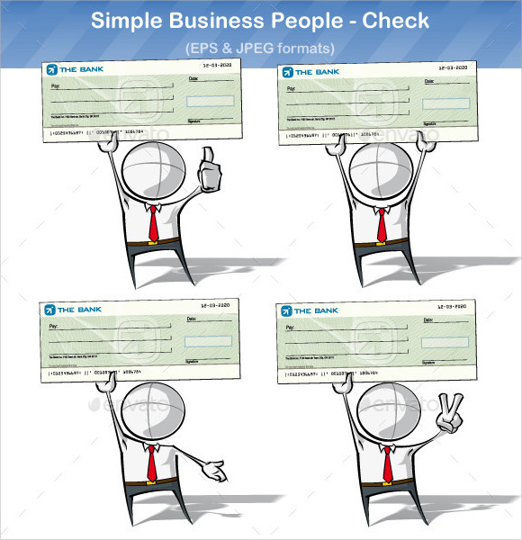 business checks template