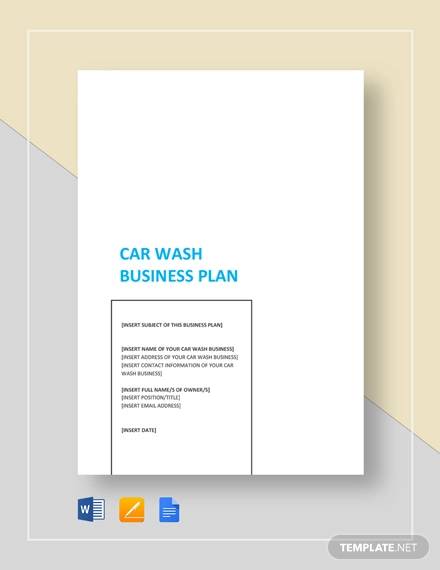 car wash business plan template1