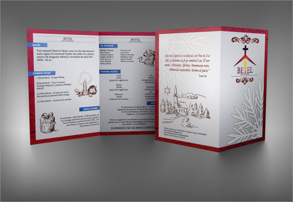 church bulletin template