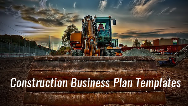 construction business plan template featured image