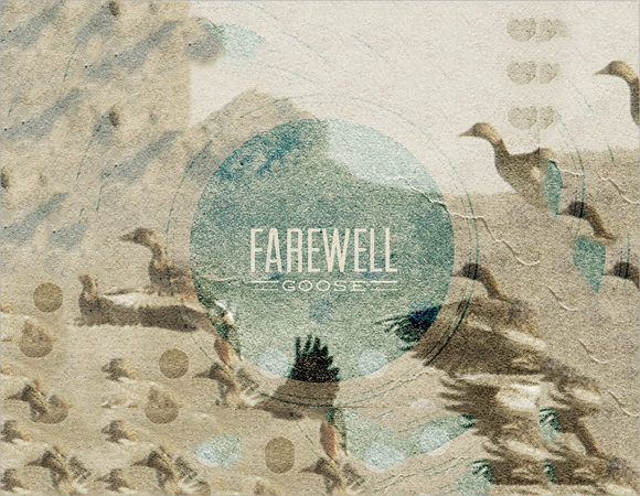 farewell card template download