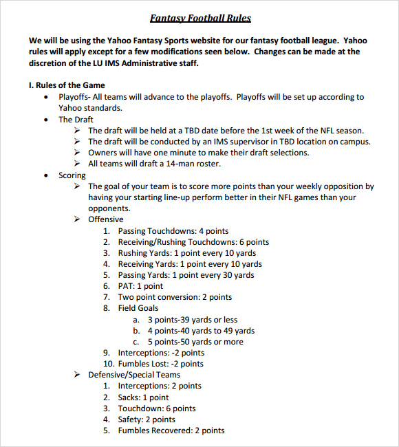 football pool rules pdf