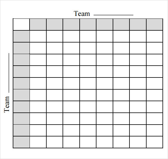 football pool template pdf