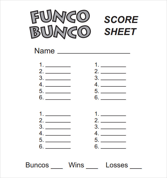 13-sample-bunco-score-sheets-templates-to-download-sample-templates