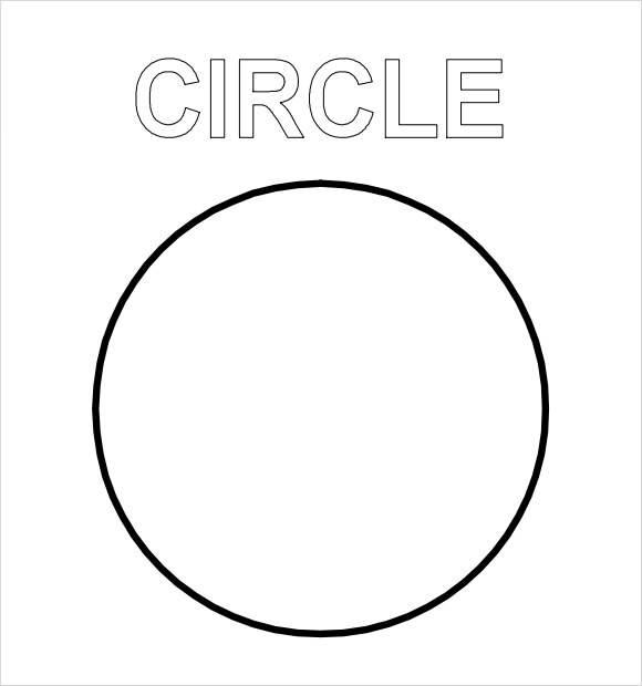 free circle template download